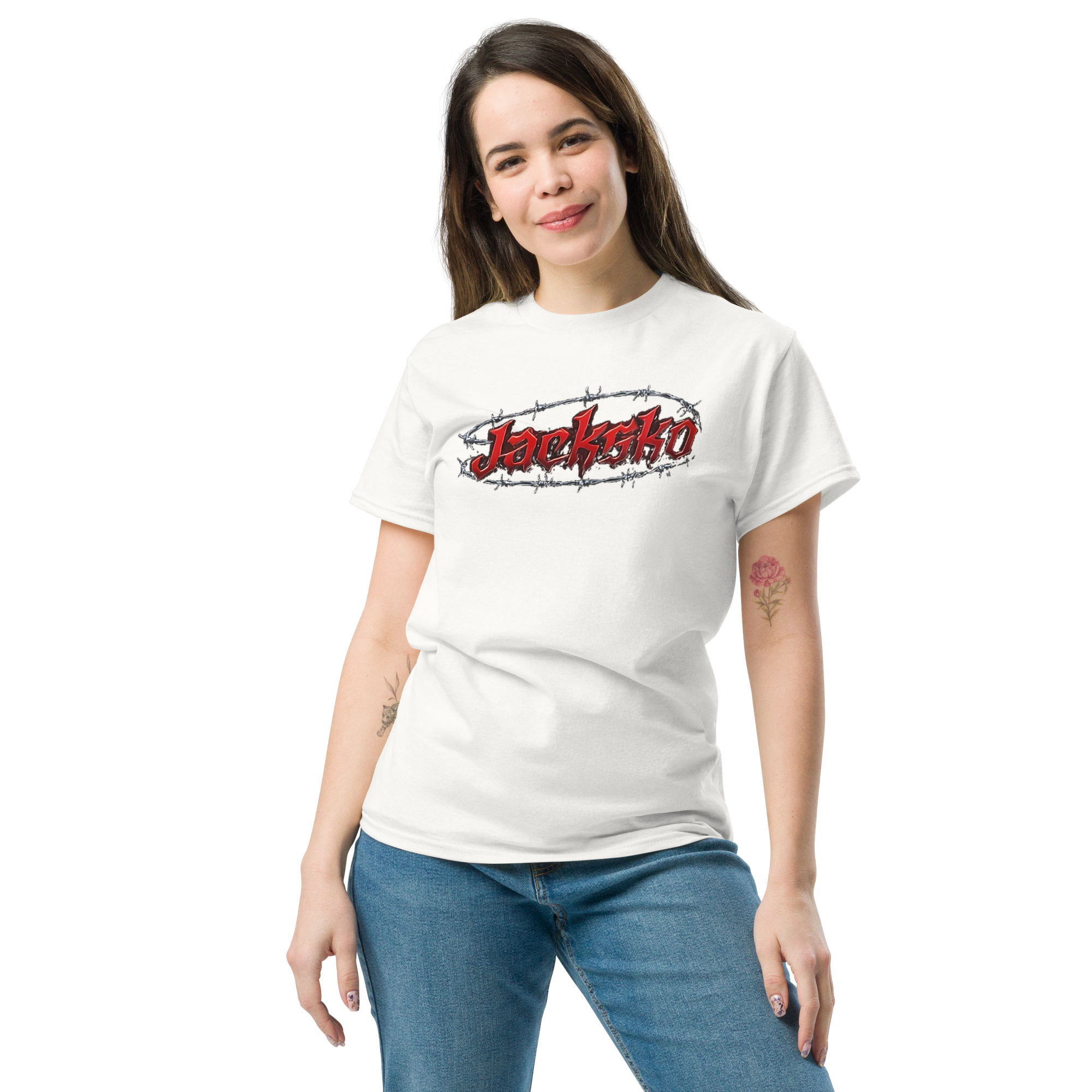 Jacksko T-Shirt - Wit - Afbeelding 3